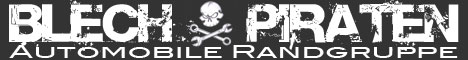 Blechpiraten Automobile Randgruppe Banner